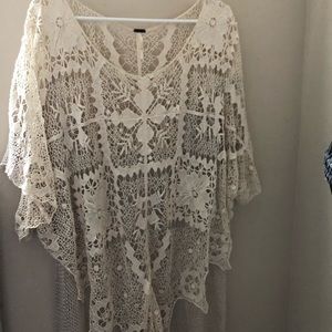 Free people crochet top